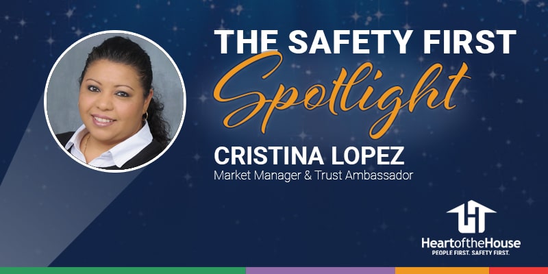 safety first spotlight Cristina Lopez